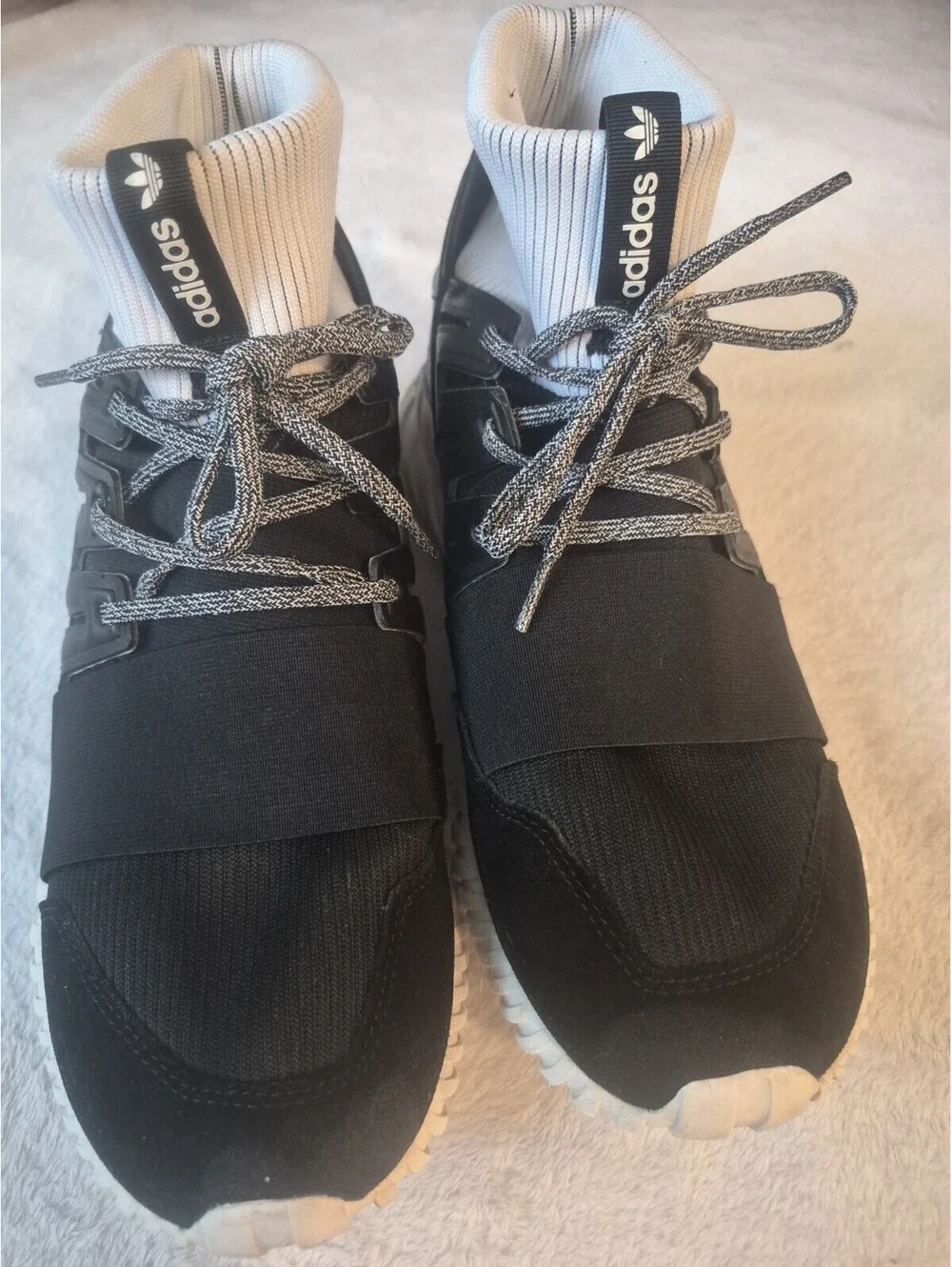 Size 10 1/2 Adidas Tubular Doom Yin Yang